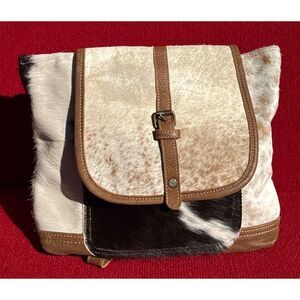 Myrna Bag Leather & Cowhide Womens Backpack